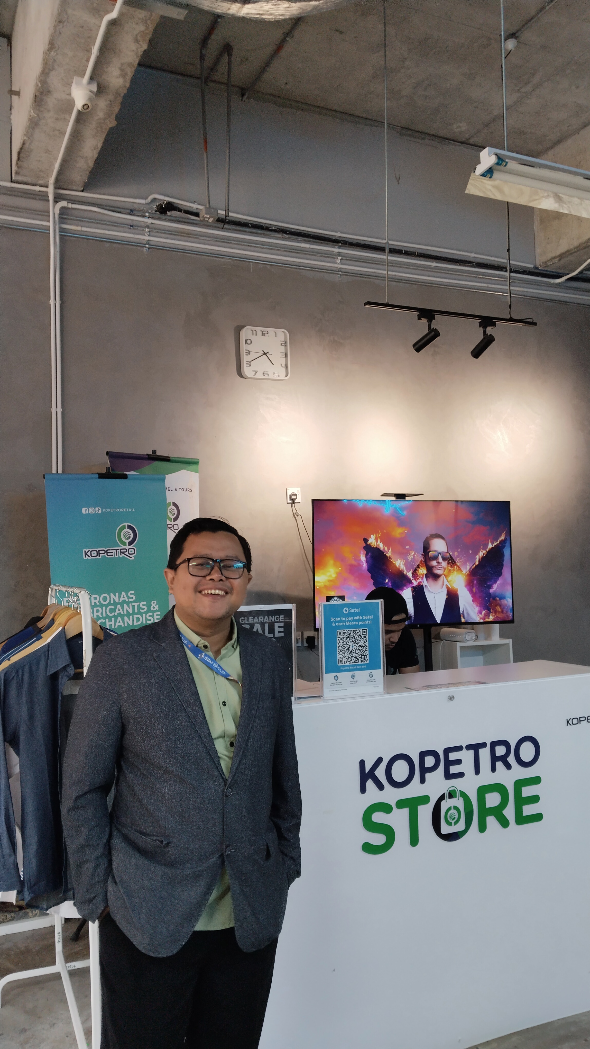Alfian saat kegiatan mahasiswa